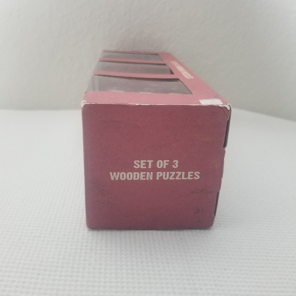 Set of 3 Wooden Puzzle - Picture 4 of 5